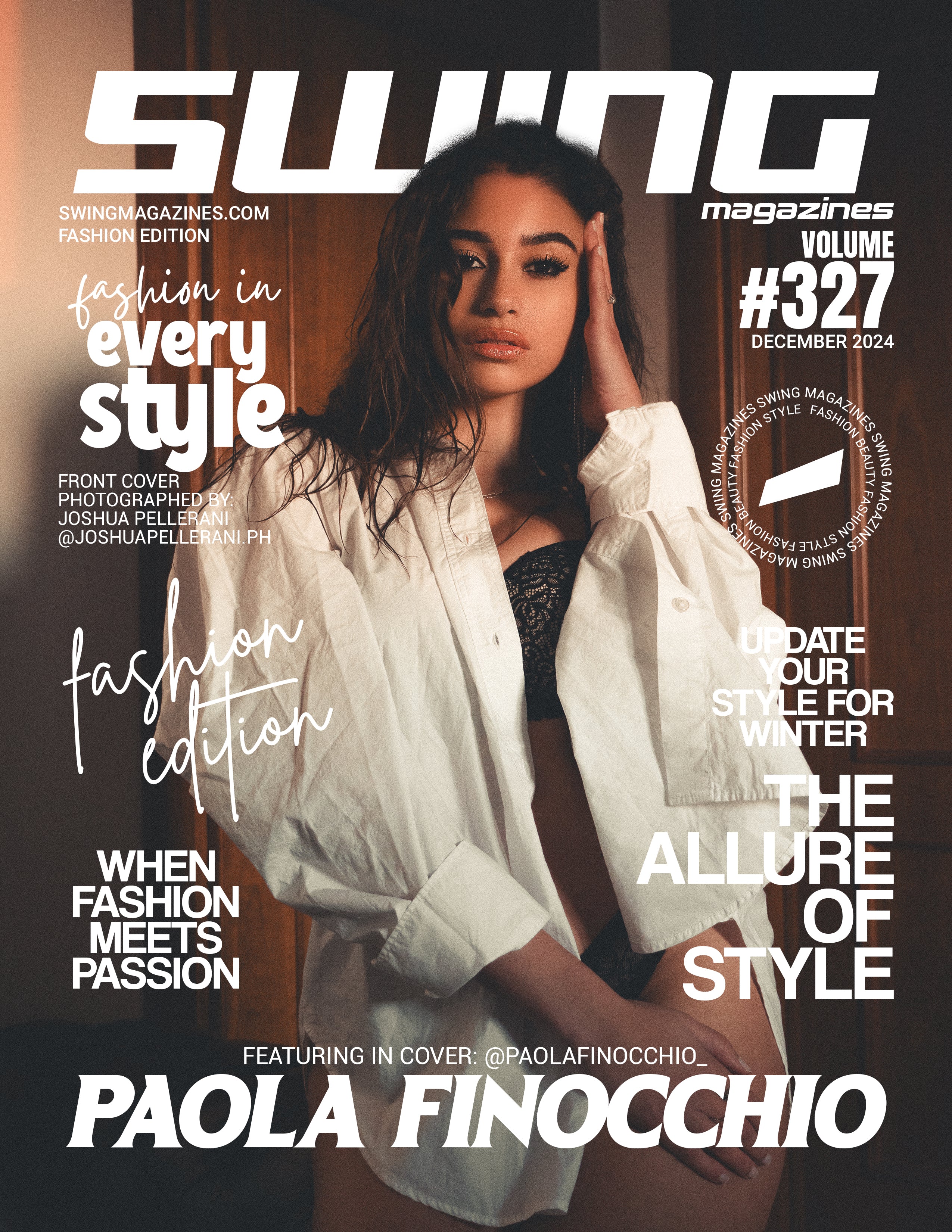 Swing Magazine Vol 327 – Fashion & Beauty Edition (Dec 2024)