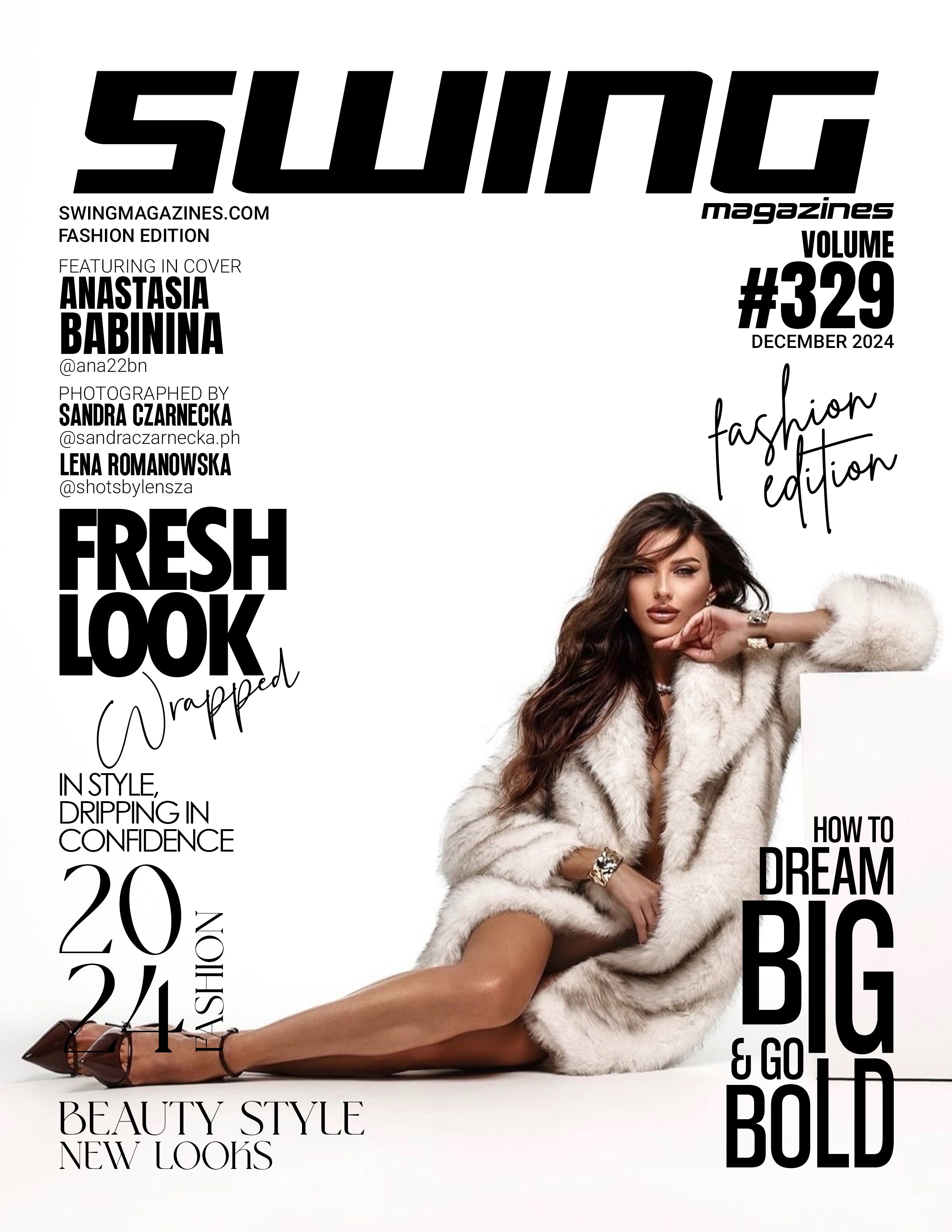 Swing Magazine Vol 329 – Fashion & Beauty Edition (Dec 2024)