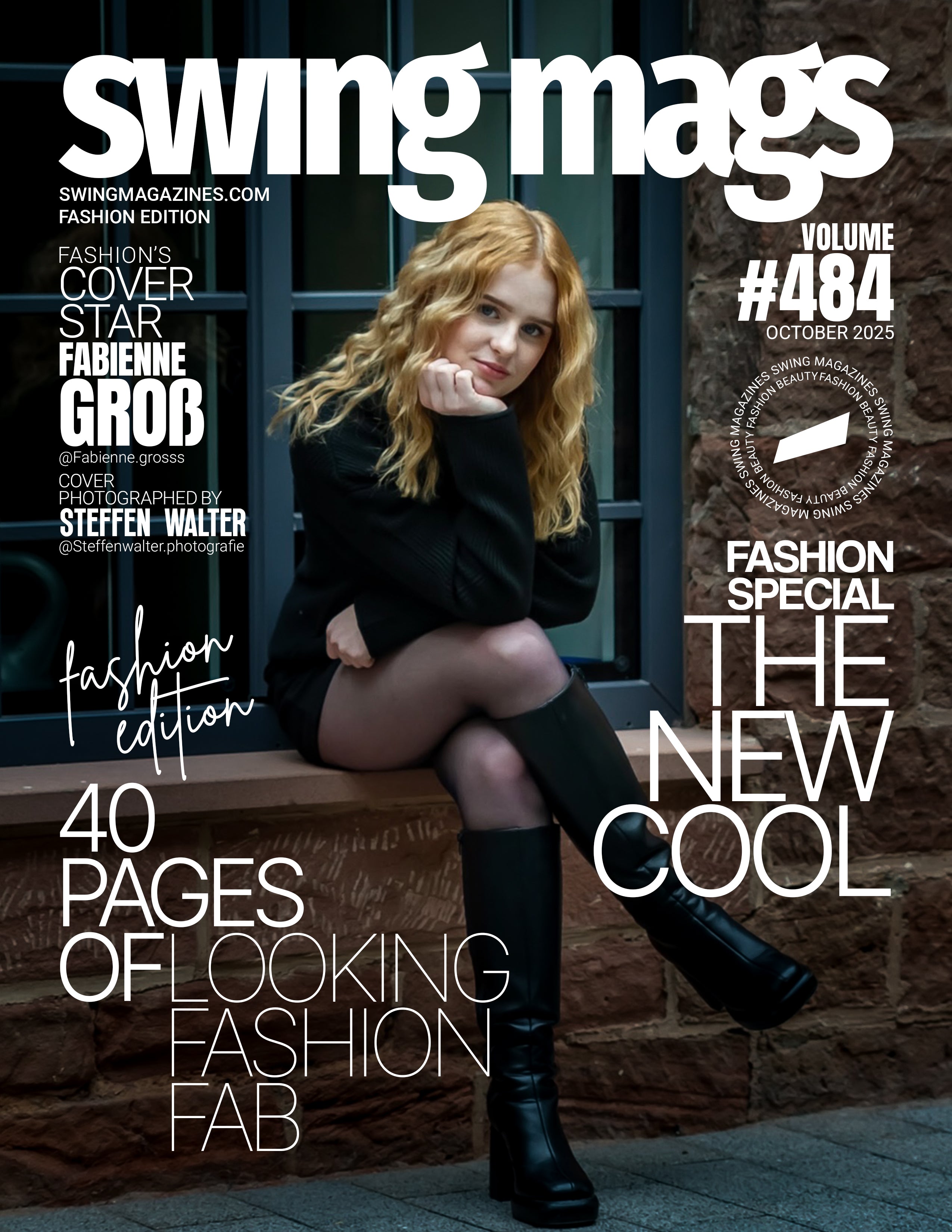 Swing Magazine Vol 484 – Fashion & Beauty Edition (Oct. 2025)
