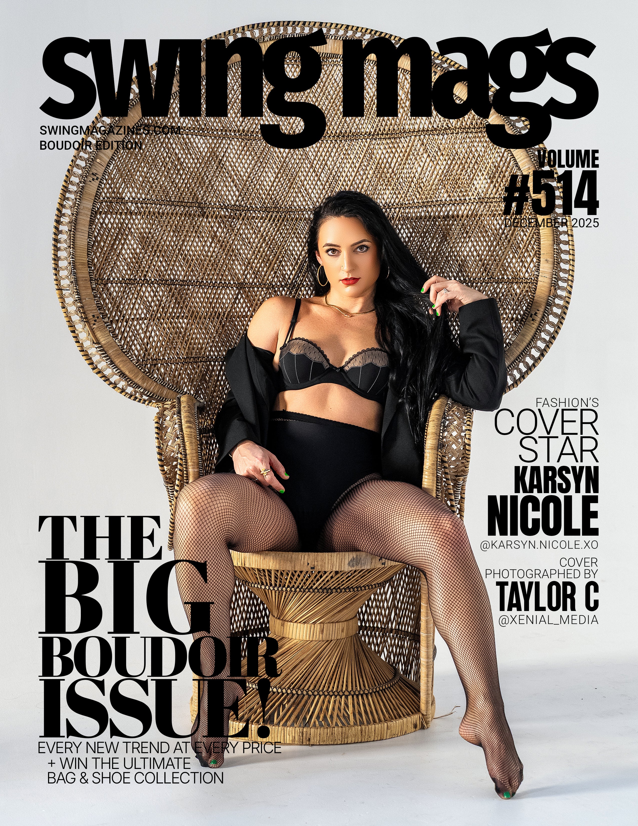 Swing Magazine Vol 514 – Boudoir Edition (Dec. 2025)