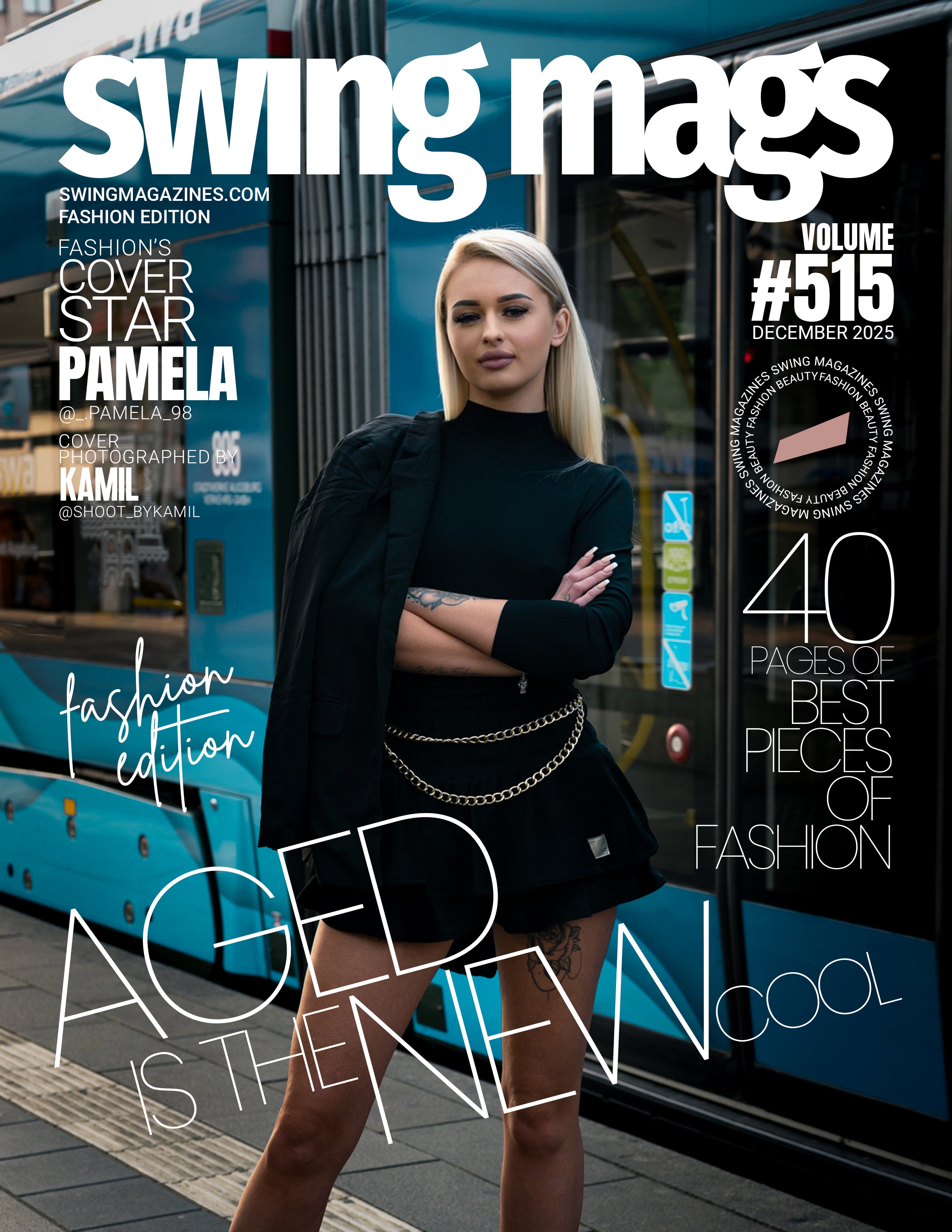 Swing Magazine Vol 515 – Fashion & Beauty Edition (Dec. 2025)