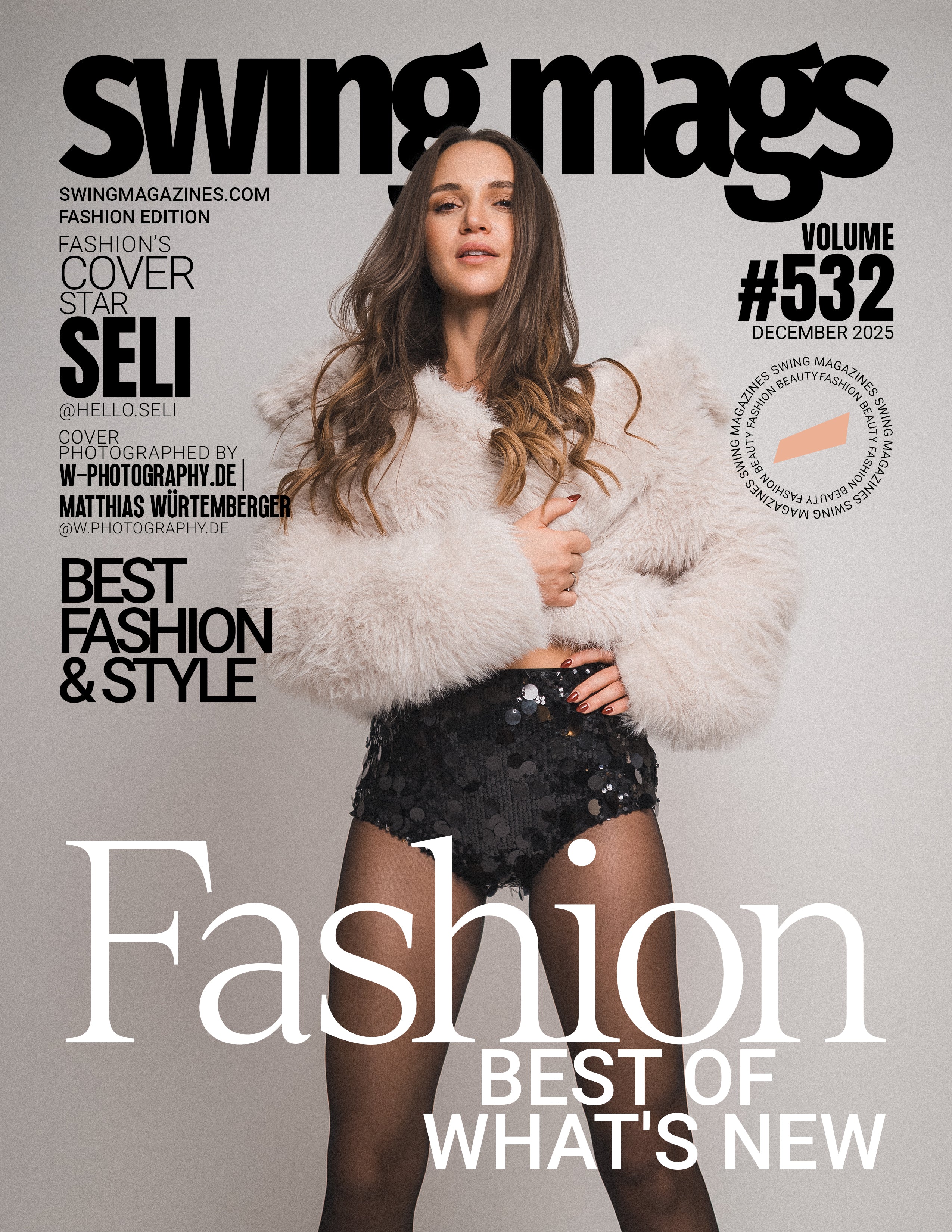 Swing Magazine Vol 532 – Fashion & Beauty Edition (Dec. 2025)