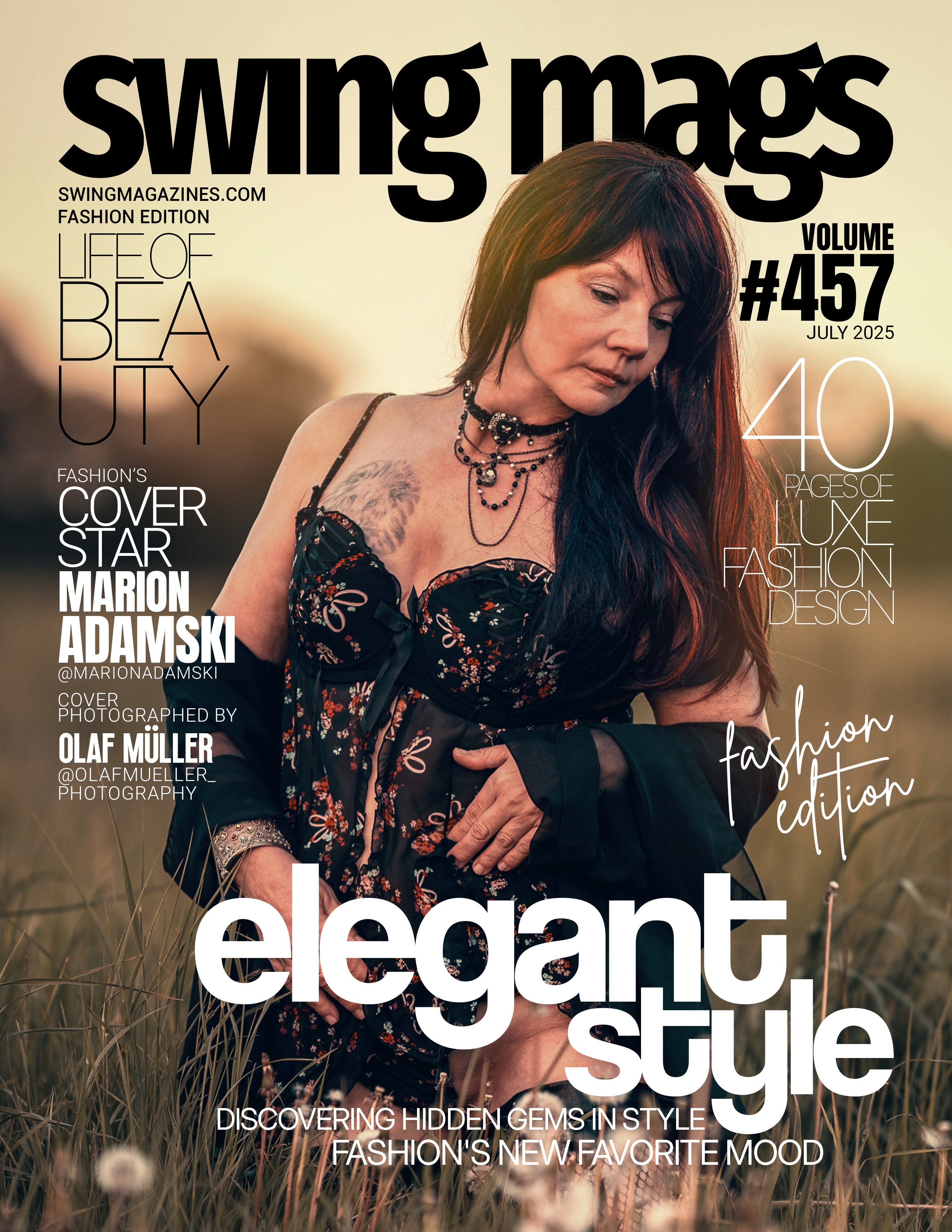 Swing Magazine Vol 457 – Fashion & Beauty Edition (July 2025)