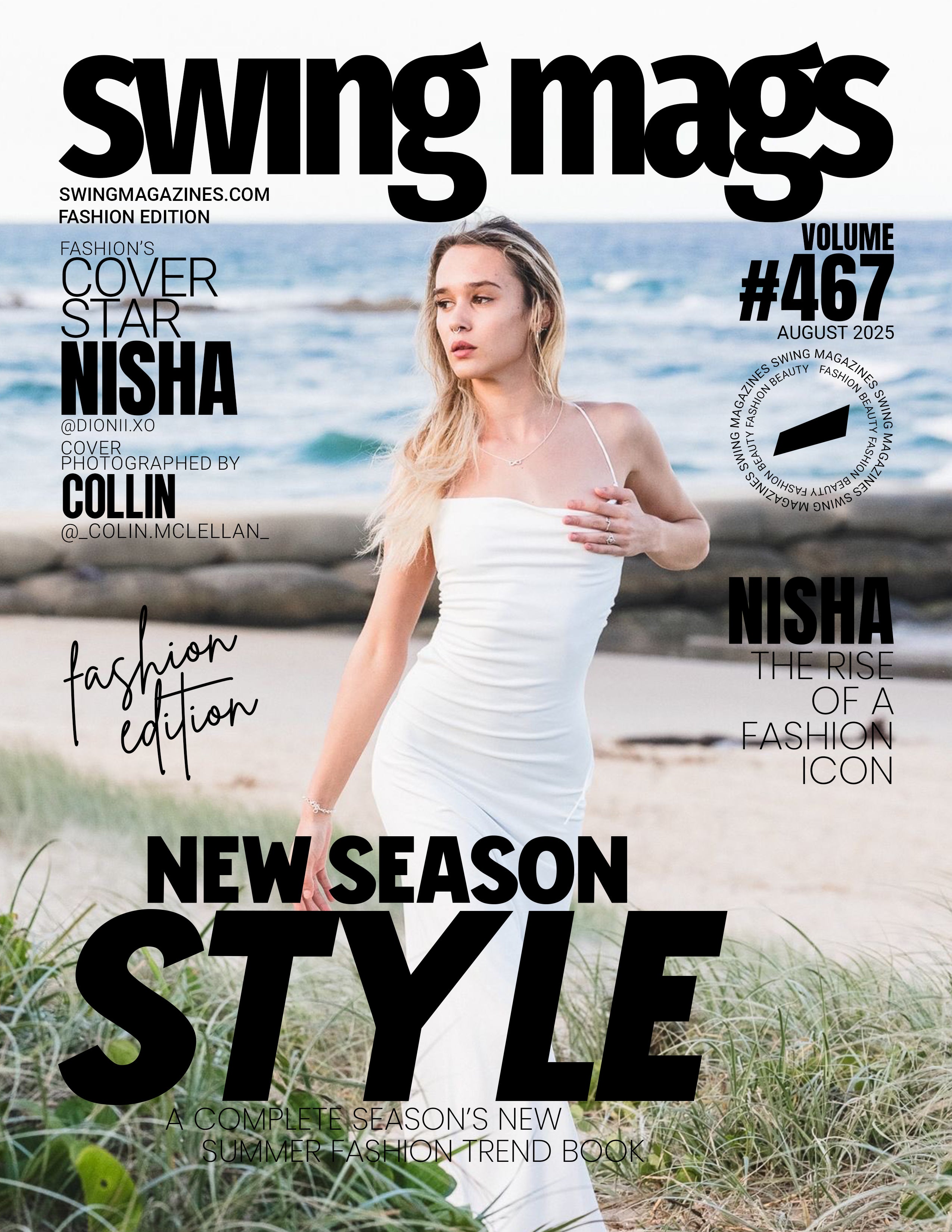 Swing Magazine Vol 467 – Fashion & Beauty Edition (Aug 2025)