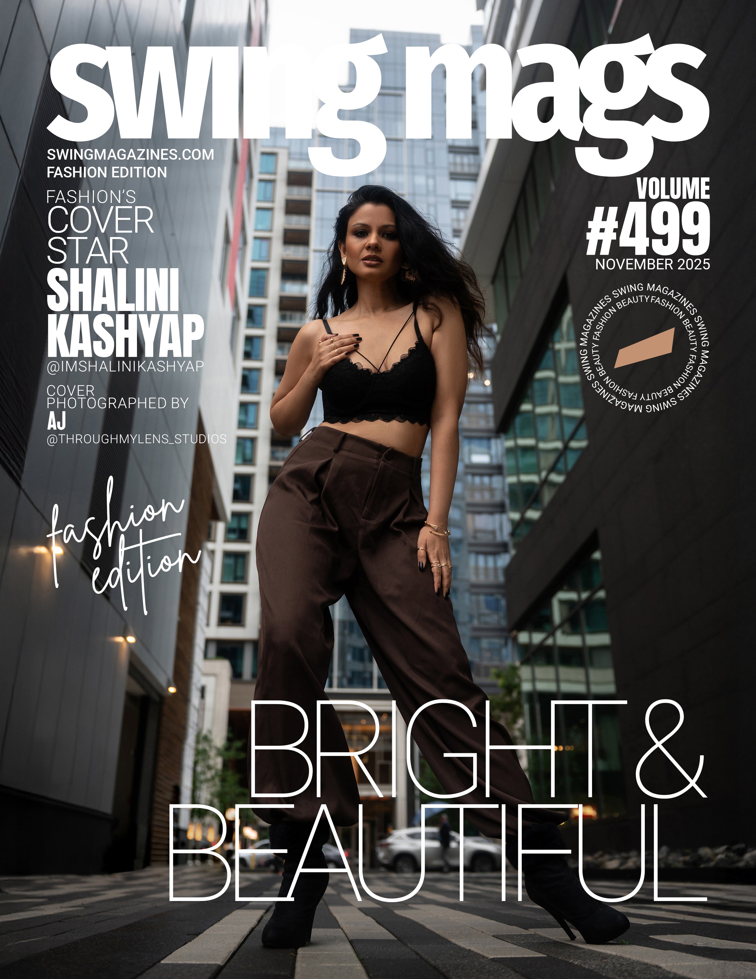 Swing Magazine Vol 499 – Fashion & Beauty Edition (Nov. 2025)