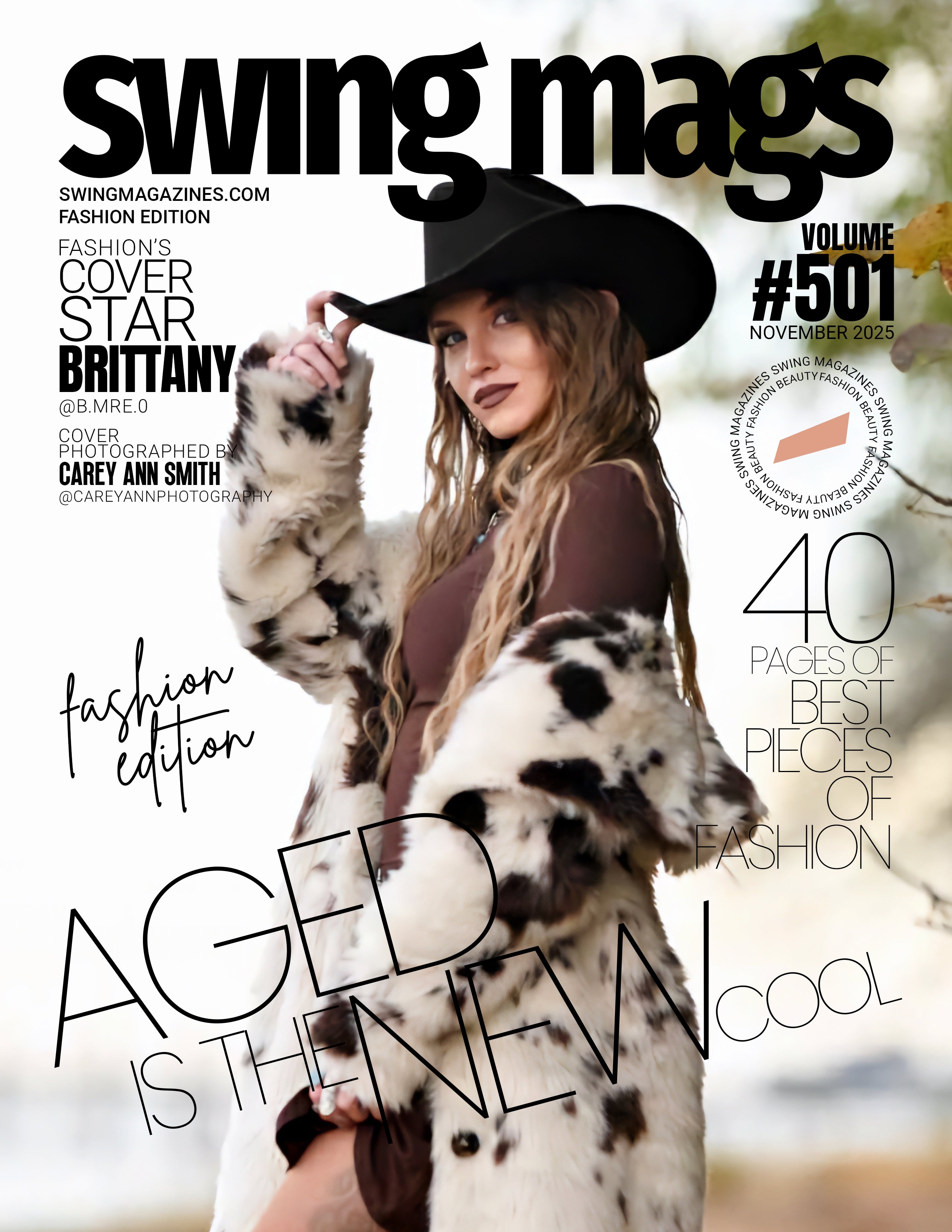 Swing Magazine Vol 501 – Fashion & Beauty Edition (Nov. 2025)